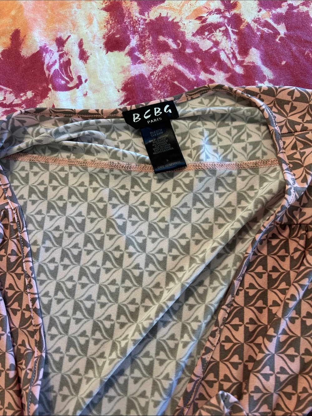 BCBG wrap dress size as small - Picture 3 of 3